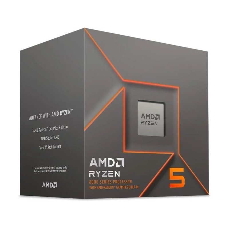 Processador AMD Ryzen 5 8500G, 6/12, (5.0GHz Turbo) AM5 BOX lacrado