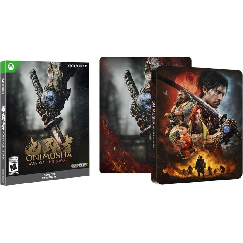Onimusha Way of the Sword Steelbook Xbox Series X Midia Fisica