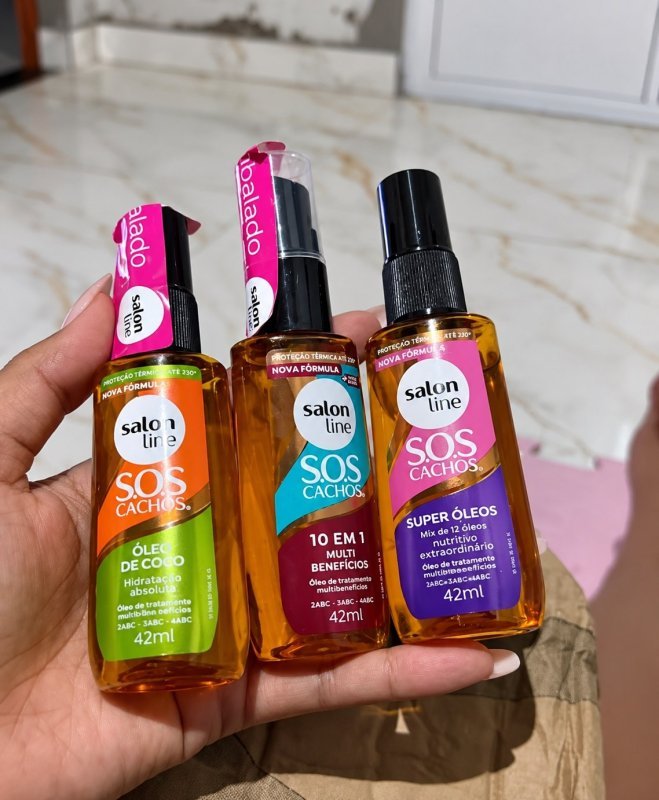 Kit com 3 Óleos de Tratamento Coco, Super Óleos e Multibenefícios