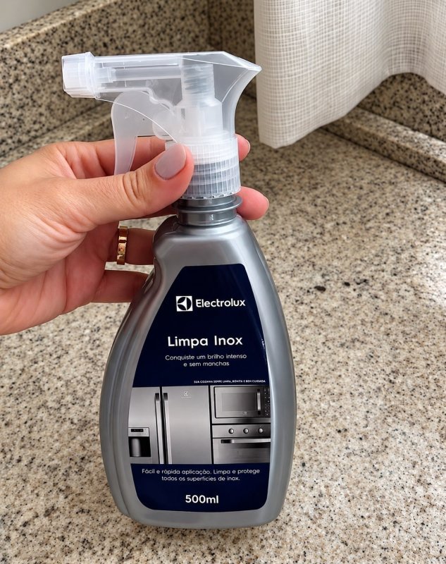 Limpa Inox Electrolux 500ml Limpeza e Proteção