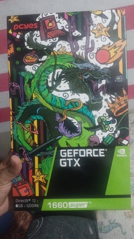 PLACA DE VIDEO NVIDIA GTX 1660 SUPER