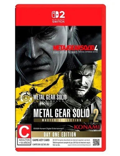 Metal Gear Solid: Master Collection Vol. 2 Nintendo Switch