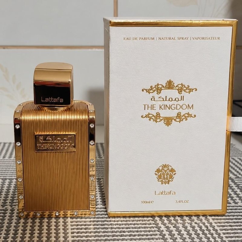 Perfume Árabe The Kingdom Eau De Parfum Lattafa 100ml Para Homens Masculino