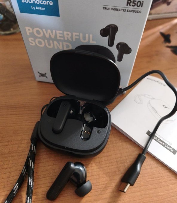 Soundcore R50i da Anker, Fone de Ouvido Bluetooth + Frete Grátis