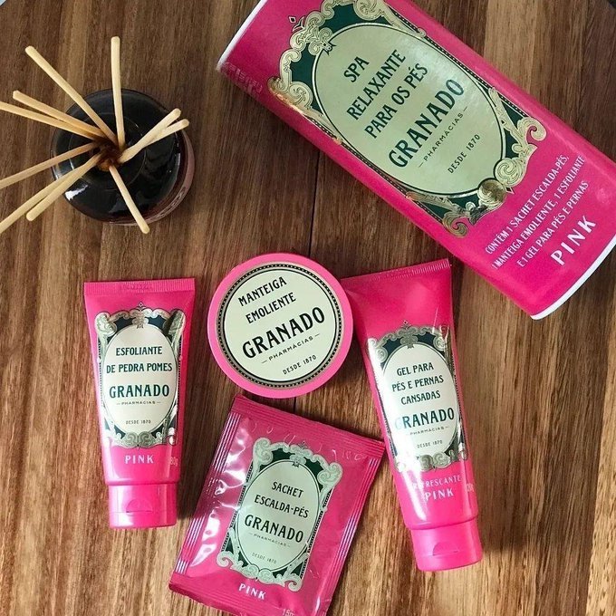Granado Kit Pink Spa Relaxante Para os Pés + Frete Grátis