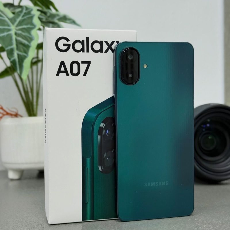 Celular Samsung Galaxy A07 256GB 8GB Câmera 50MP Verde