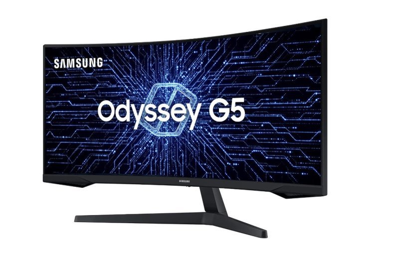 Monitor Gamer Curvo Samsung Odyssey 34’’, Ultra WQHD, 165Hz, 1ms, Preto