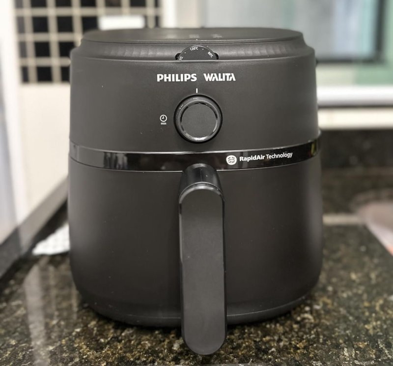 Philips Walita Fritadeira Airfryer Série 1000 XL 6,2L, Preta, 110V