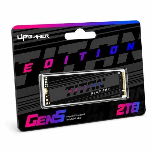 SSD M.2 2TB UP Gamer Titan Edition PCIe Gen5 Para PC e PS5