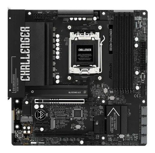 Placa-mãe Asrock B850m Challenger Am5 Micro Atx Ddr5