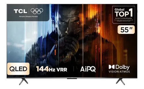 Smart TV TCL 55" QLED 4K 55P8K