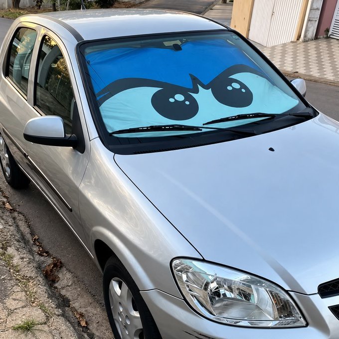 Quebra Sol para Brisa Carro Protetor Solar