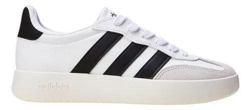 Tênis Casual Feminino Barreda adidas Branco E Preto Liso 39 Br