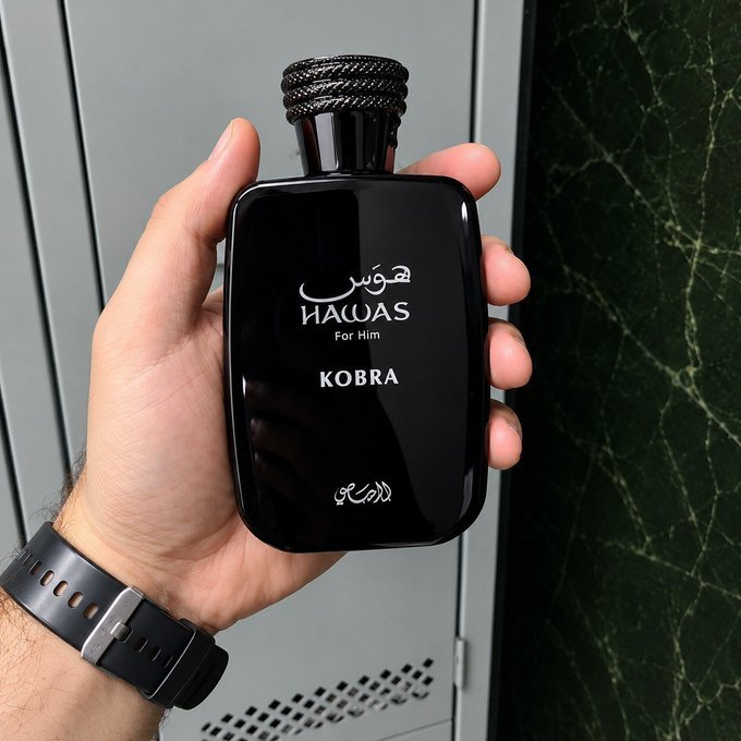 Perfume Hawas Kobra Rasasi EDP 100ml + Frete Grátis
