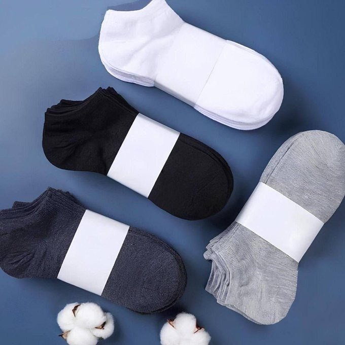 Kit 24 Pares Meia Soquete Cano Curto Unissex Atacado Cores