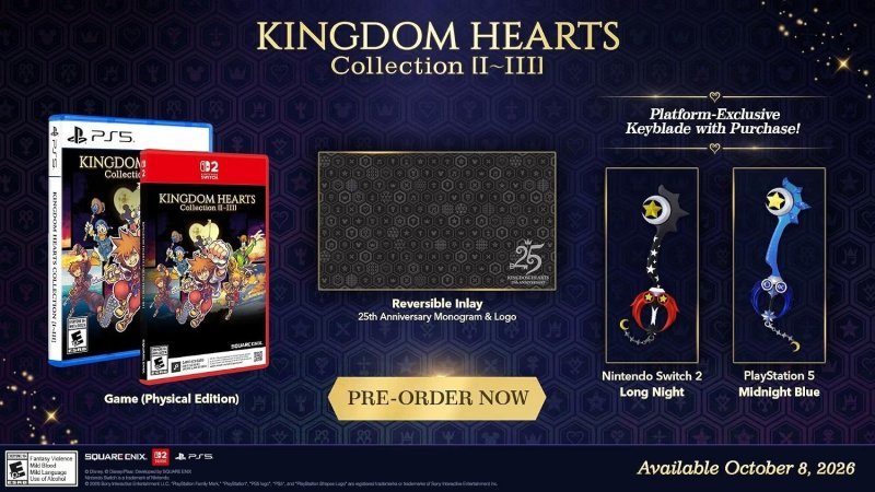 Kingdom Hearts: Collection [I-III] - Nintendo Switch 2