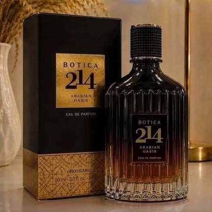 Botica 214 Arabian Oasis Edp Masculino - Boticário 90ml