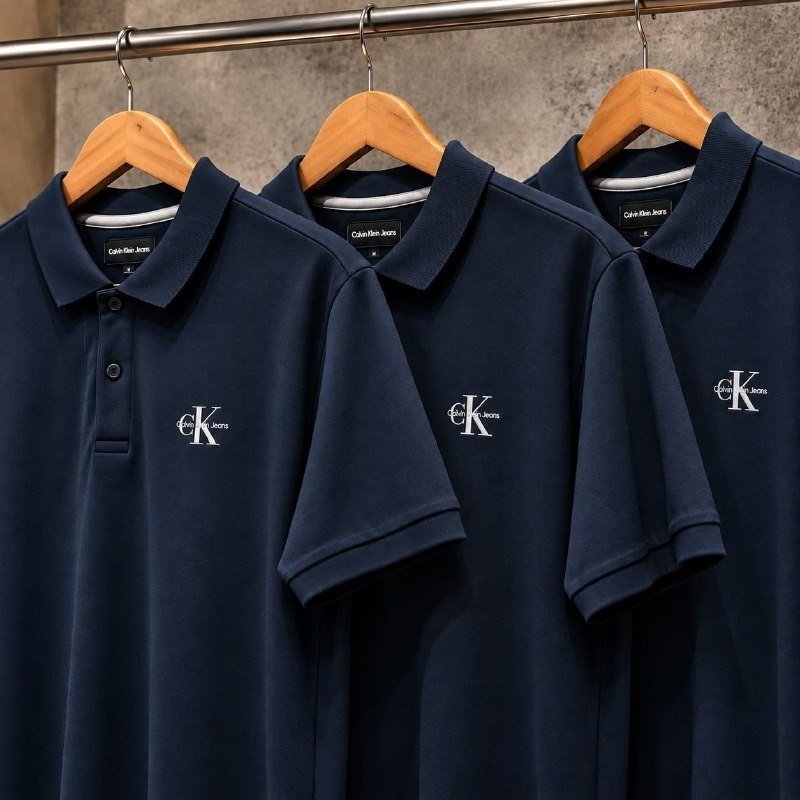 Polo Calvin Klein Jeans Piquet + Frete Grátis