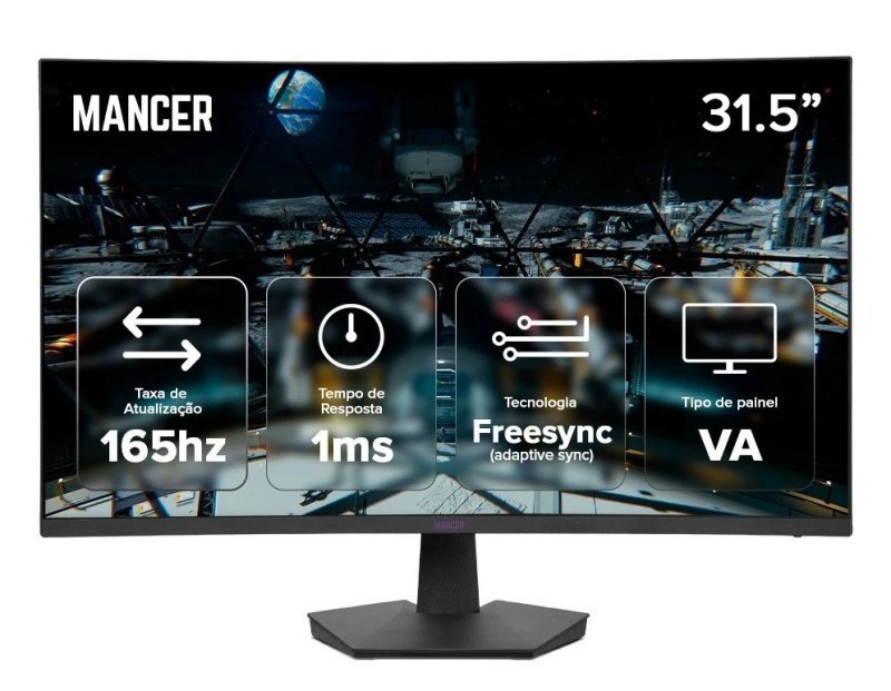 Monitor Gamer Mancer Valak UZ3 de 31,5"