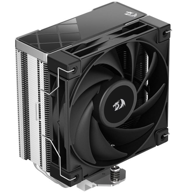 Air Cooler GamerStorm X Redragon AK400 RD Preto 4 Heatpipes Fan 120 mm R-AK400-BKNNMD-AJG