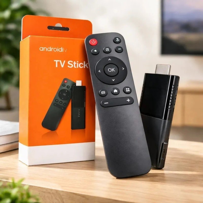 Tv Stick 4k Android Chromecast Smart Hdmi Wifi Ao Vivo Preto Padrão