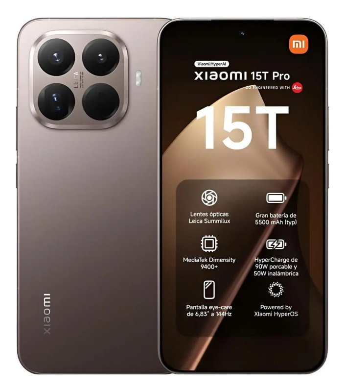 Celular Xiaomi 15T Pro 12+512 Gold