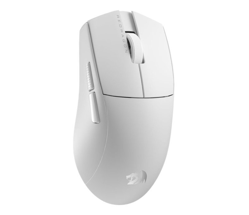 Mouse Gamer Redragon King Pro Branco, Pixart PAW3395, 26000DPI