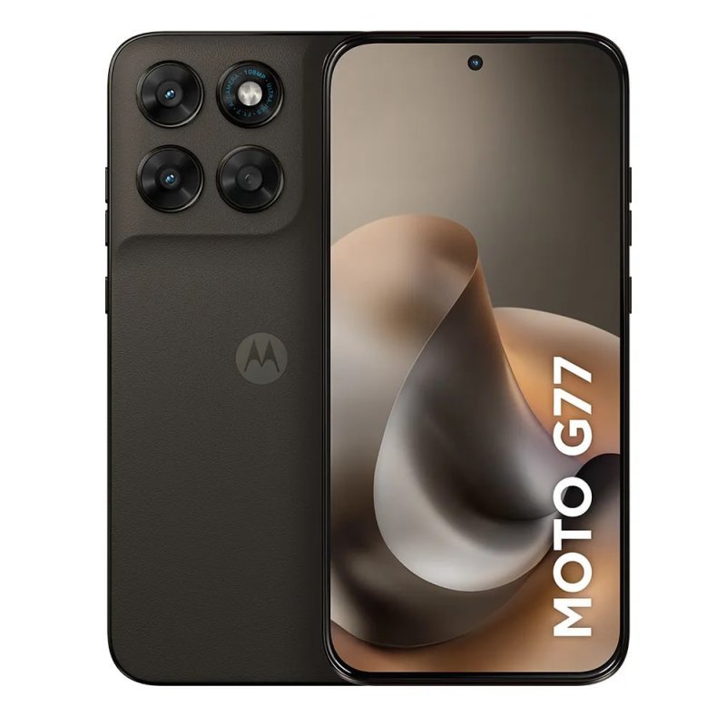 Smartphone Motorola Moto G77 5G 256GB 24GB (8GB RAM + 16GB RAM Boost) Marrom
