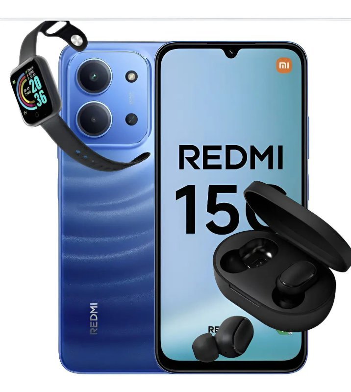 Xiaomi Redmi 15C 256GB 8GB RAM + Brinde Fone e Relógio