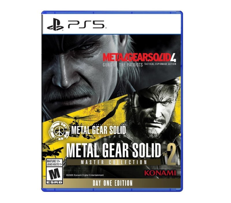 Jogo Metal Gear Solid: Master Collection: Vol. 2, Mídia Física, PS5