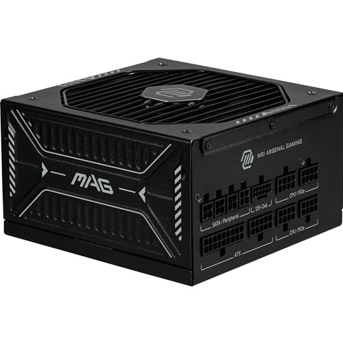 MSI MAG A1000GLS PCIE5 Adaptador de alimentação 1000 W