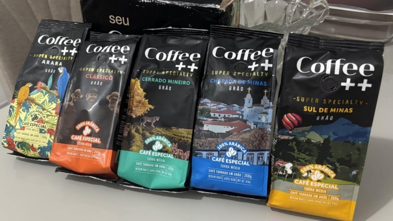 Kit 5 un. Coffee++ Café Especial 250g