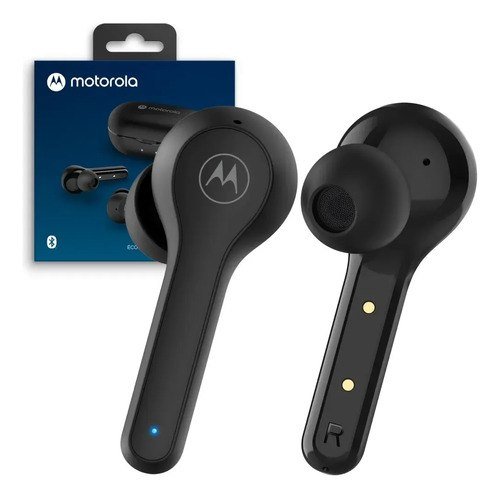 Fone de Ouvido Motorola Moto Buds 85 Sem Fio IPX5 Cinza-escuro