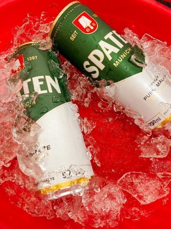 Pack Cerveja Spaten, Puro Malte, 350ml, Lata - 12 Unidades