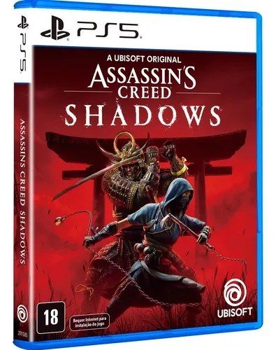 Jogo Ps5 Assassin's Creed Shadows Mídia Física