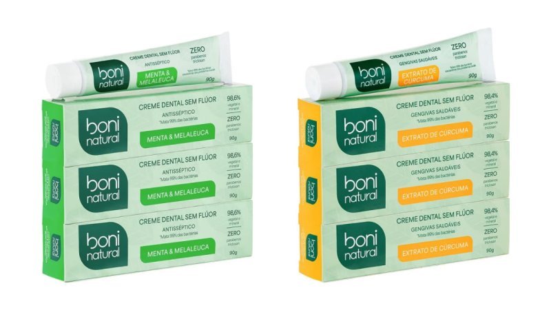 Creme Dental Boni Natural 90g