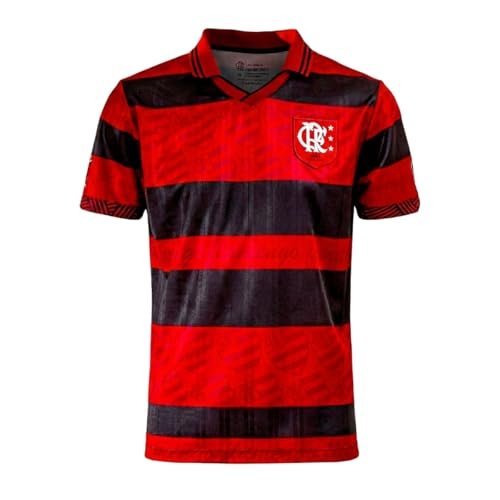 Camiseta Flamengo retrô 1996 home masculina p