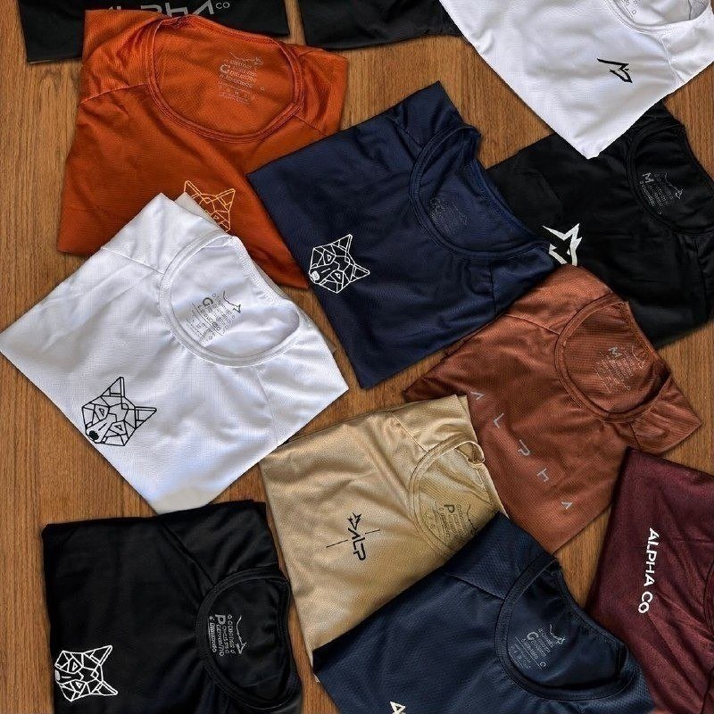 Kit 6 Camisetas Mais Procuradas Alpha (P ao XXG)