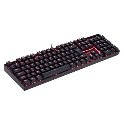 Redragon TECLADO MECANICO MITRA SWITCH MARROM, Preto