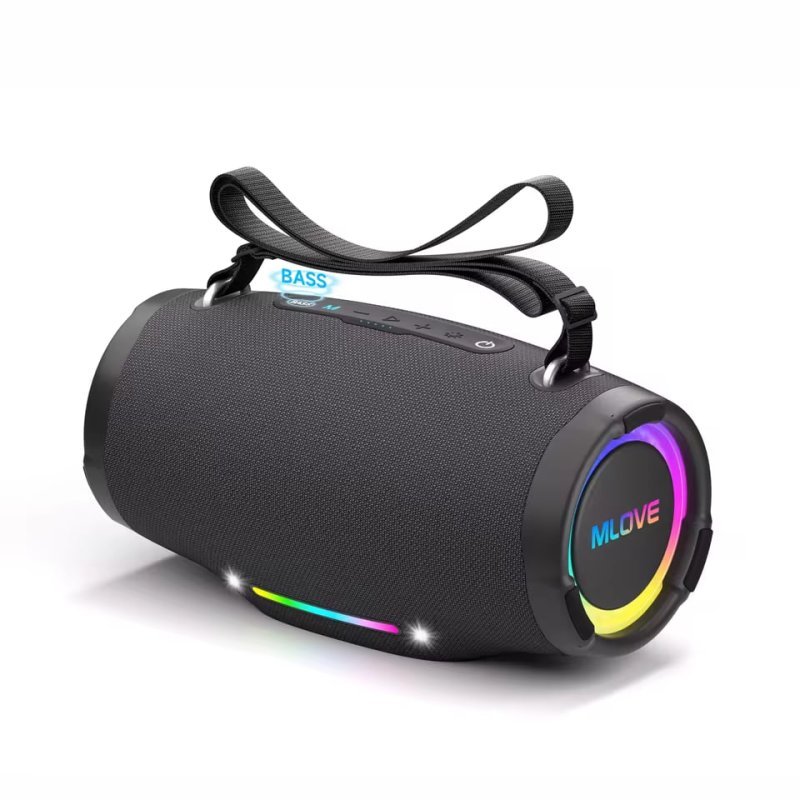 Caixa de Som Bluetooth MIFA MLOVE E90, 120W, Bluetooth 5.4, Som 2.1, TWS, RGB e Bateria de até 14h