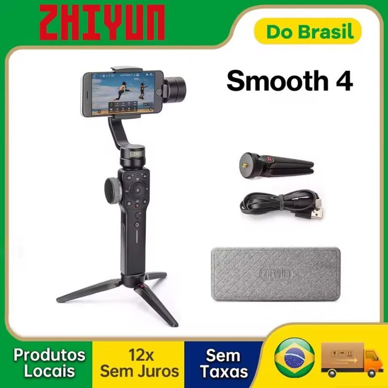 ZHIYUN Smooth 4 Estabilizador Gimbal Profissional