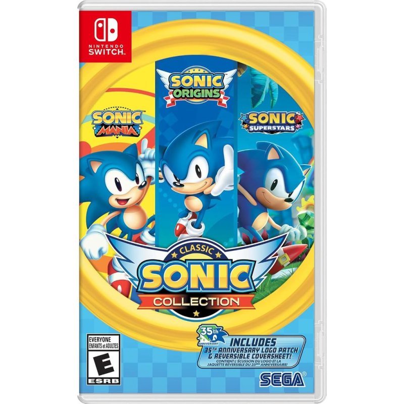Classic Sonic Collection Switch Midia Fisica