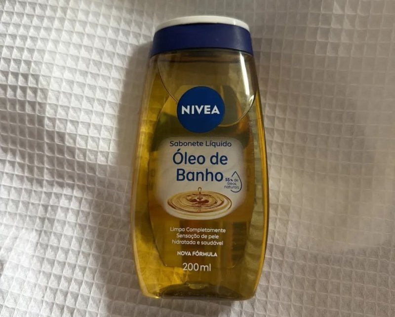 Sabonete Líquido Nivea Óleo de Banho 200ml