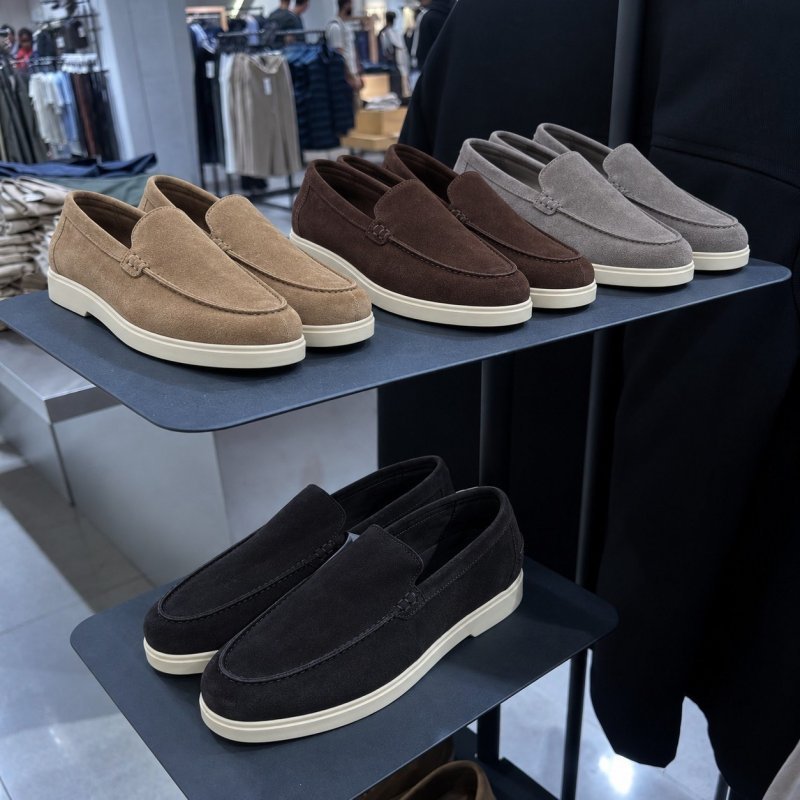 Mocassim Masculino Em Camurça Linha Esporte Fino Old Money (37 ao 44)