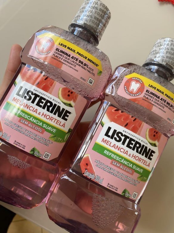 Listerine Melancia & Hortelã 500ml