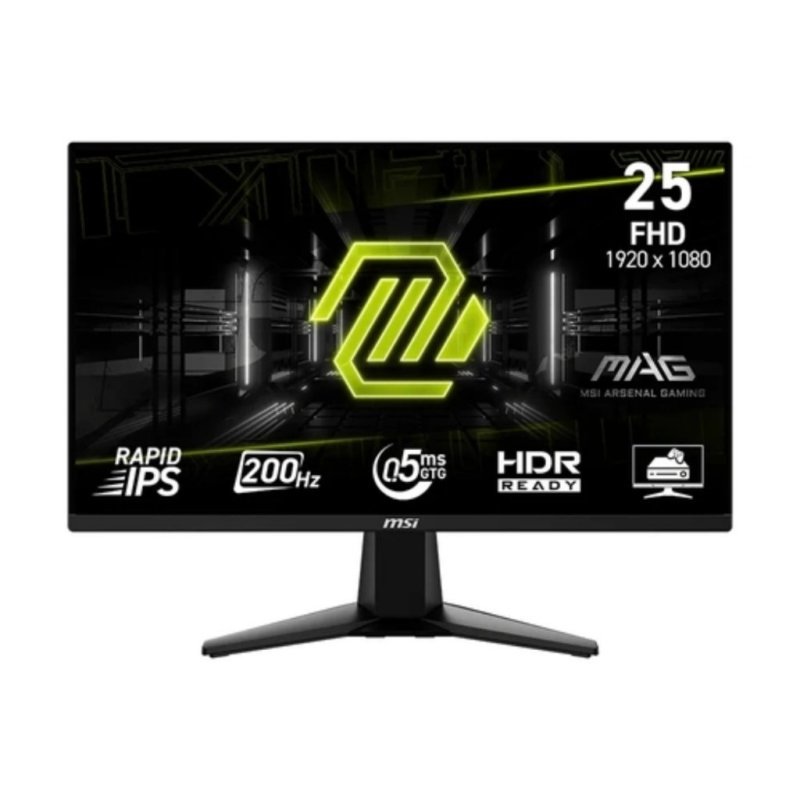 Monitor Gamer MSI MAG 255F E20 24.5'' Full HD 200Hz 0.5ms