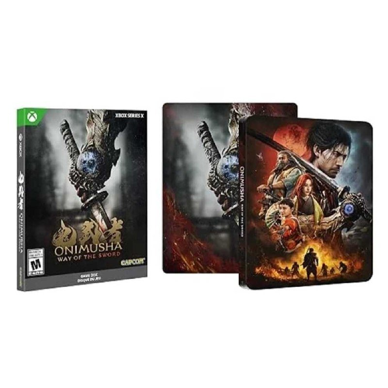 Onimusha Way of the Sword Mídia Física Xbox Series X (Steelbook)