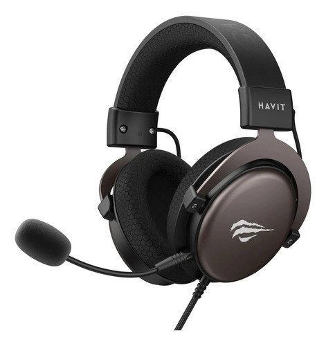 Fone de Ouvido Gamer Headset Havit H2015D para PC e Consoles Preto