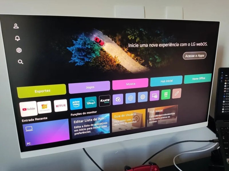 Monitor LG MyView Smart - Tela IPS 27"