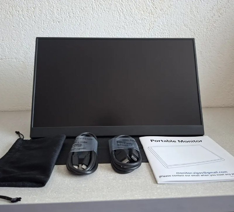 Monitor Portátil 15.6'' Tela Externa Hdr Ips 1080p Ultrafino